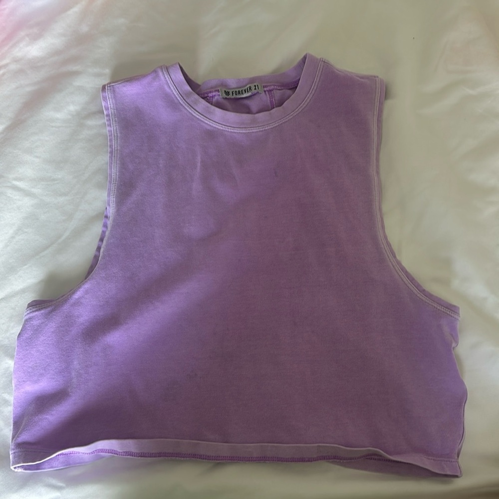 Forever 21 Purple Tank